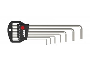 Набор шестигранных штифтовых ключей Classic, длинных 7 шт. WIHA 01220