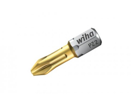 Бита TiN Torsion форма C 6,3 Pozidriv PZ1 x 25 мм WIHA 04657