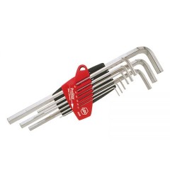 Набор шестигранных штифтовых ключей ProStar, длинных 9 шт. WIHA 07181