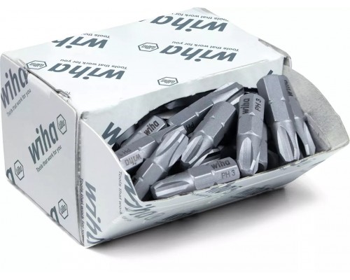 Набор бит Standard PH3 x 25 50 шт. WIHA 08049