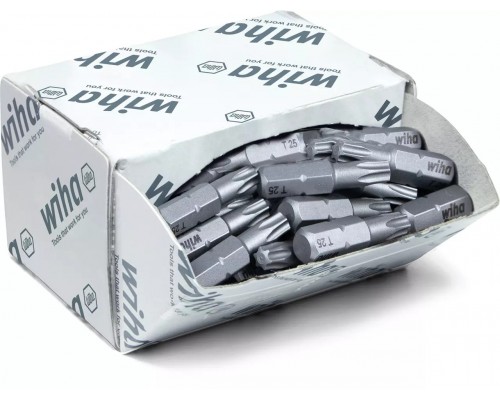 Набор бит Standard T25 x 25 50 шт. WIHA 08068