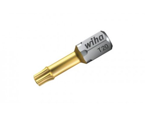 Бита TiN Torsion форма C 6,3 TORX T10 x 25 мм WIHA 20972