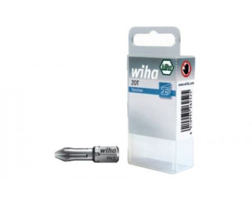 Набор бит ZOT Torsion PH2 x 25 20 шт. WIHA 24754