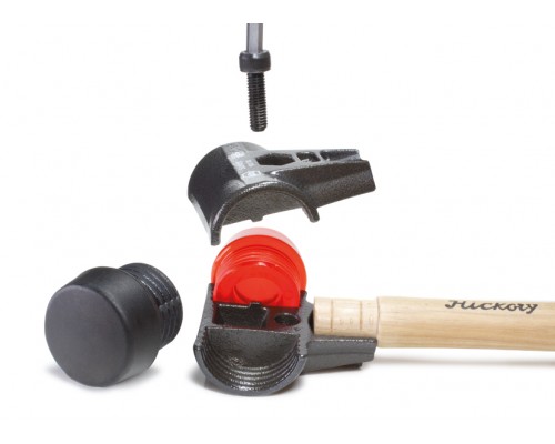 Молоток Safety, черный/ оранжевый прозрачный 30x290 WIHA 26611