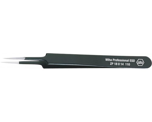 Прецизионный пинцет Professional ESD 110 мм WIHA 32334