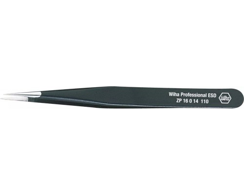 Прецизионный пинцет Professional ESD 110 мм WIHA 32346