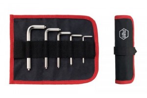 Набор шестигранных штифтовых ключей с хвостовиком в сумке 5 шт. WIHA 33391