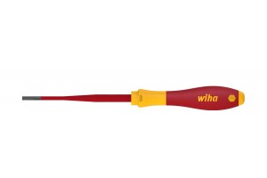 Шлицевая отвертка SoftFinish electric slimFix SL4 x 100 мм WIHA 35390