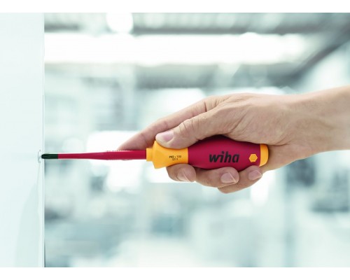 Отвертка SoftFinish electric slimFix Phillips PH1 x 80 мм WIHA 35393