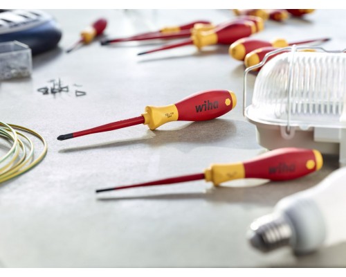 Отвертка SoftFinish electric slimFix Phillips PH1 x 80 мм WIHA 35393