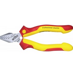 Щипцы для муфт для оконцевания жил Professional electric 145 мм VDE WIHA 35861