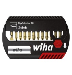 Набор бит FlipSelector Torsion TiN смешанный 13 шт. WIHA 39032