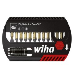 Набор бит FlipSelector DuraBit смешанный 13 шт. WIHA 39034