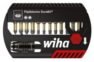 Набор бит FlipSelector DuraBit смешанный 13 шт. WIHA 39046