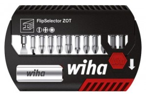 Набор бит FlipSelector Torsion ZOT смешанный 13 шт. в блистере WIHA 39050