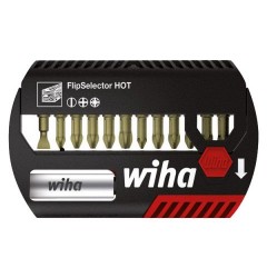 Набор бит FlipSelector Torsion HOT смешанный 13 шт. в блистере WIHA 39051