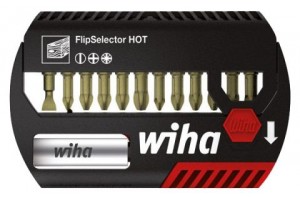 Набор бит FlipSelector Torsion HOT смешанный 13 шт. в блистере WIHA 39051