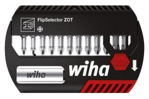 Набор бит FlipSelector Torsion ZOT Philips 13 шт. WIHA 39077