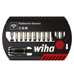 Набор бит FlipSelector Torsion Diamant смешанный 13 шт. WIHA 39079