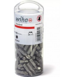 Биты Standard TORX T25х25 100 шт Wiha