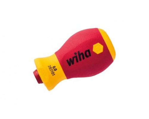 Укороченная рукоятка SoftFinish Stubby electric VDE в блистере WIHA 41229