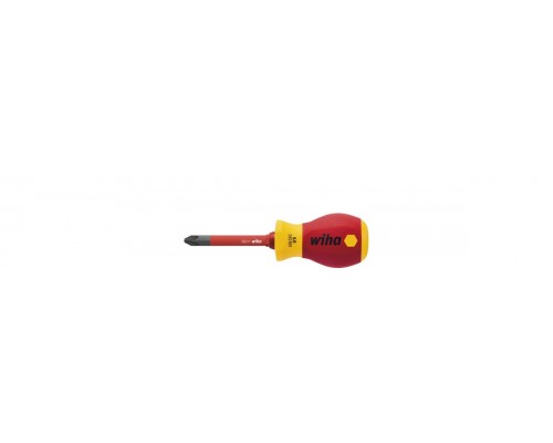 Укороченная рукоятка SoftFinish Stubby electric VDE с битами 3 шт. в блистере WIHA 41230