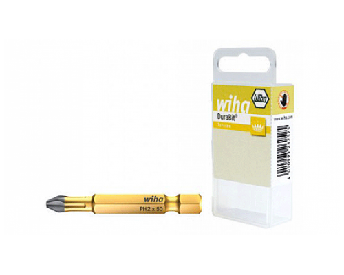 Бита Wiha Durabit Phillips 7041 DB 24727 PH2 x 50, 2 шт.
